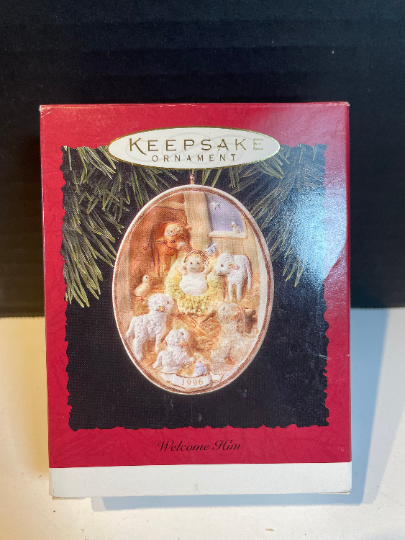 Welcome Him - Hallmark Keepsake Ornament 1996