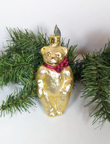 Teddy Bear Christborn Christmas Ornament