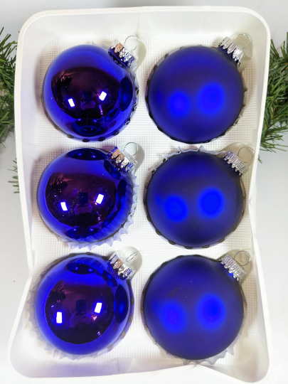 Purple Krebs Christmas Ornaments