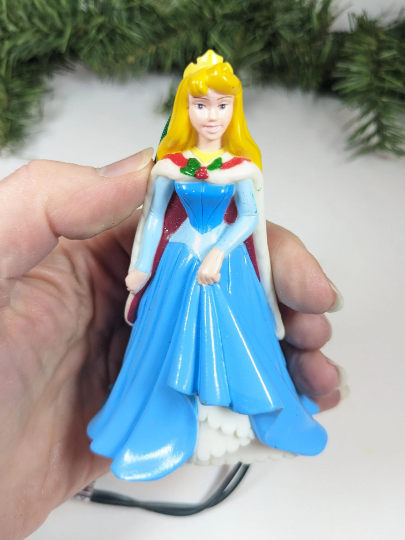 Sleeping Beauty Light Up Christmas Ornament