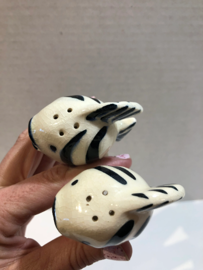 Vintage Angelfish Salt and Pepper Shakers