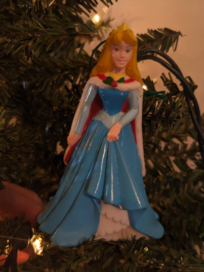 Sleeping Beauty Light Up Christmas Ornament