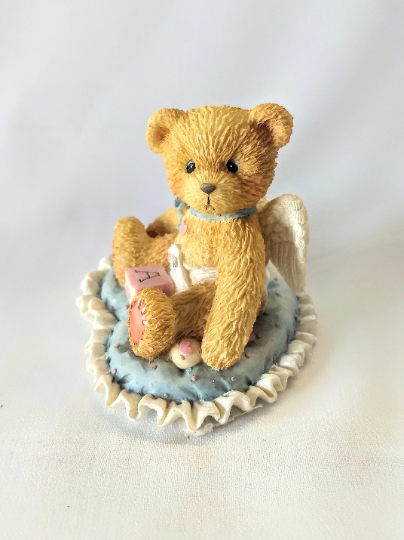 Vintage 1994 Cherished Teddies by Enesco Little Bundle of Joy Bear Figurine