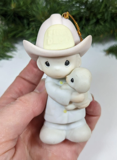 Precious Moments Love Rescued Me Christmas Ornament