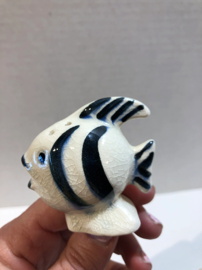 Vintage Angelfish Salt and Pepper Shakers