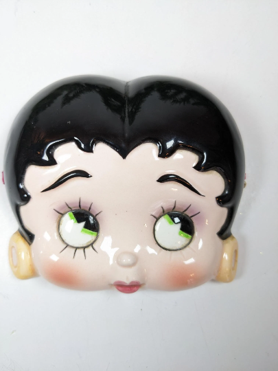 Vintage Vandor Betty Boop Mask Wall Hanging