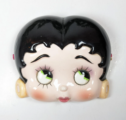 Vintage Vandor Betty Boop Mask Wall Hanging