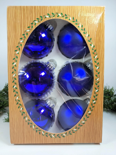 Purple Krebs Christmas Ornaments