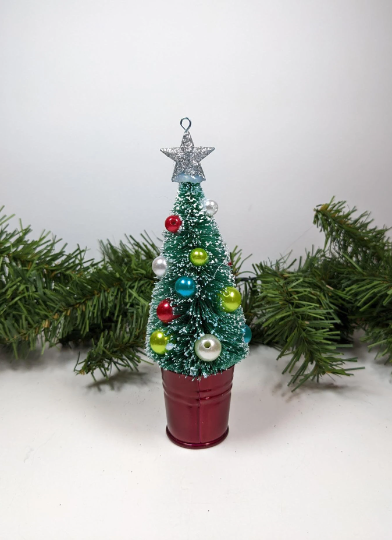 Bottlebrush Christmas Tree Christmas Ornament