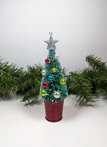Bottlebrush Christmas Tree Christmas Ornament