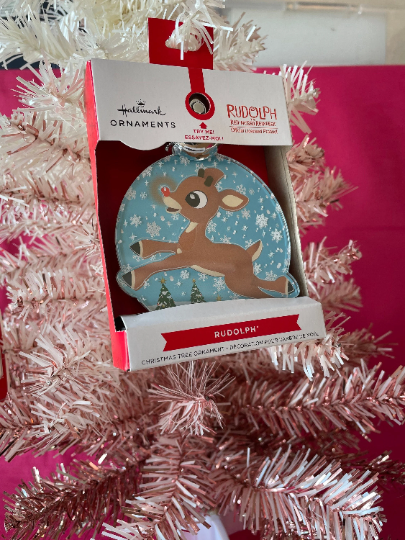 Rudolf the Red-Nosed Reindeer Light Up Ornament - Hallmark Keepsake Ornament 2021