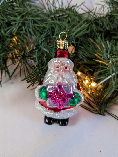 Santa Retired Old World Christmas Ornament