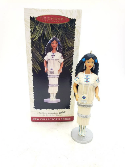 Native American Barbie - Hallmark Keepsake Ornament 1996