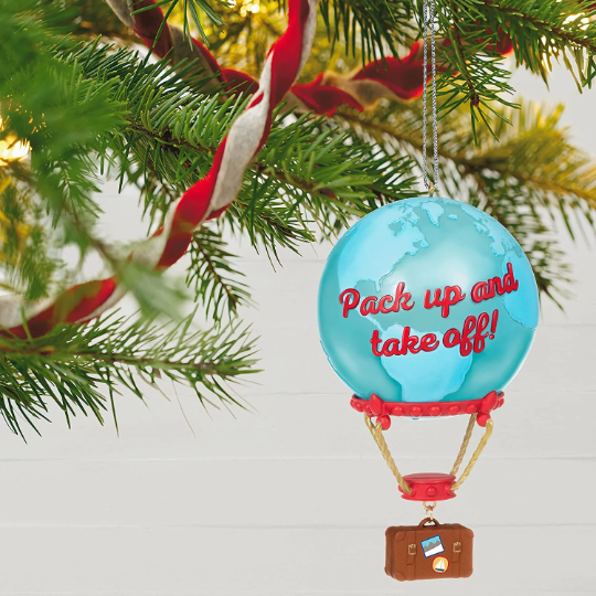 Up and Away Hot Air Balloon - Hallmark Keepsake Ornament 2021