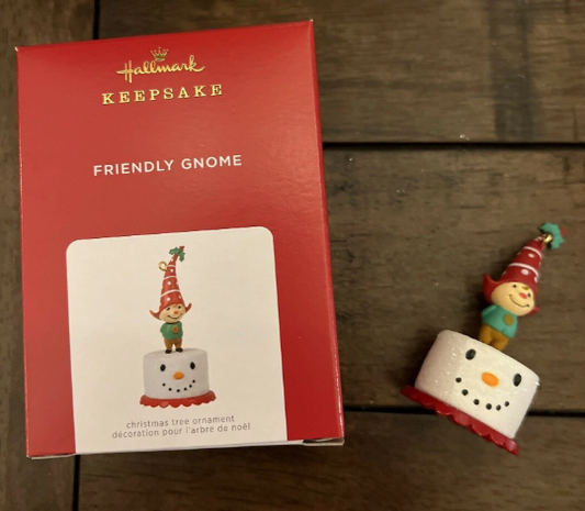 Friendly Gnome - Hallmark Keepsake Ornament 2021