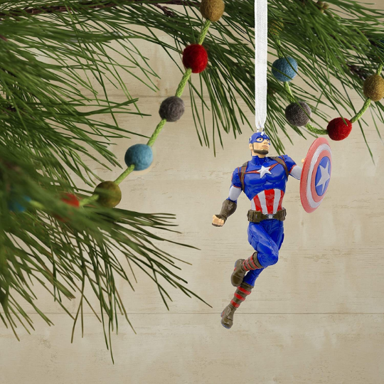 Captain America - Hallmark Keepsake Ornament 2021