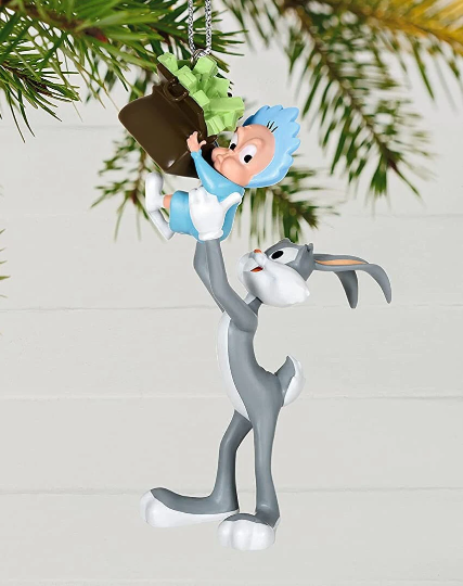 Looney Tunes Bugs Bunny and Baby Finster - Hallmark Keepsake Ornament 2021
