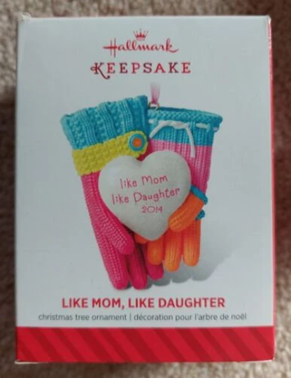 Like Mom Like Daughter - Hallmark Keepsake Ornament 2014