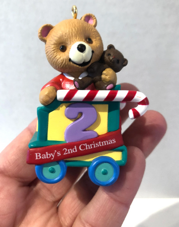 Baby's Second Christmas - Hallmark Keepsake Ornament 2000