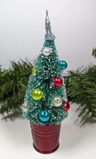 Bottlebrush Christmas Tree Christmas Ornament