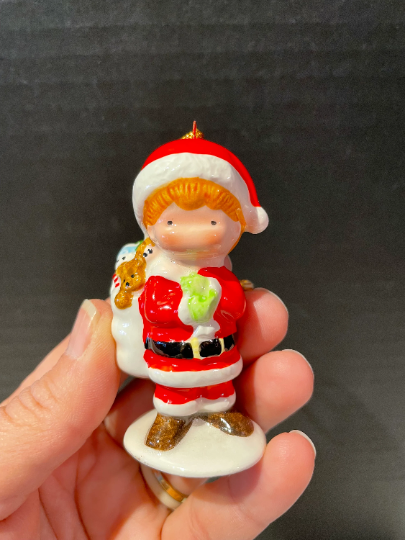 Vintage Joan Walsh Anglund 1981 Christmas Ornament