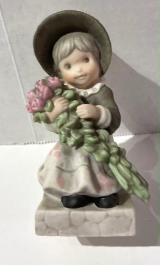 Vintage 1998 Enesco One of Life's Sweetest Moments Girl Figurine