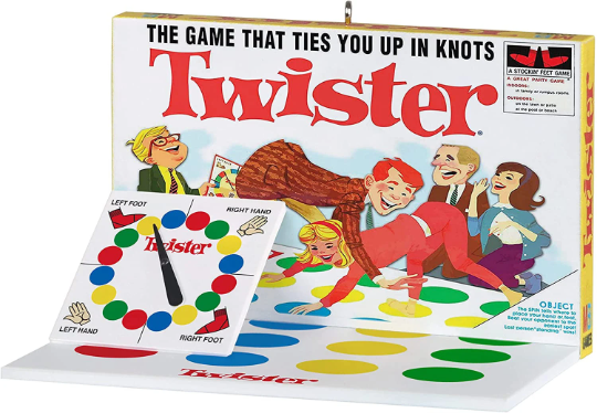 Family Game Night - Twister - Hallmark Keepsake Ornament 2021