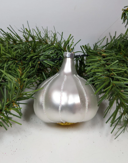 Garlic Bulb Christmas Ornament