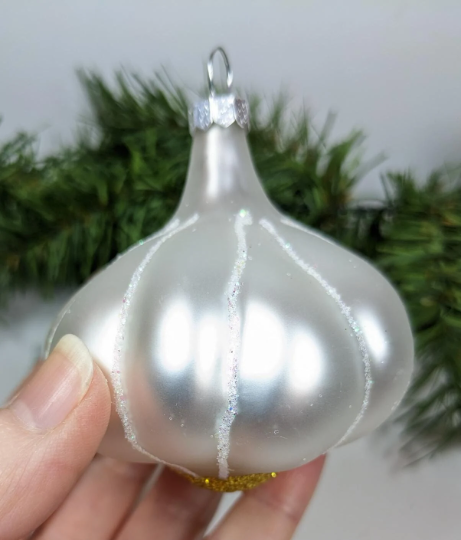 Garlic Bulb Christmas Ornament