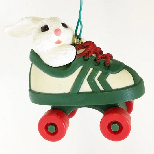 Roller Skating Rabbit - Hallmark Keepsake Ornament 1984