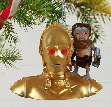 The Rise of Skywalker C-3PO and Babu Frik - Hallmark Keepsake Ornament 2021