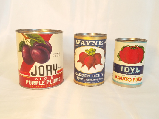 Vintage Can Labels