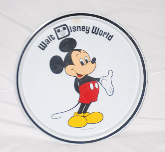 1960s Mickey Mouse Walt Disney World Serving Tray