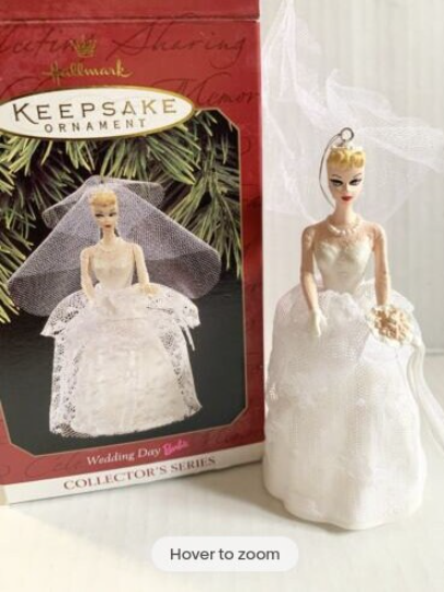 Wedding Day Barbie - Hallmark Keepsake Ornament 1997