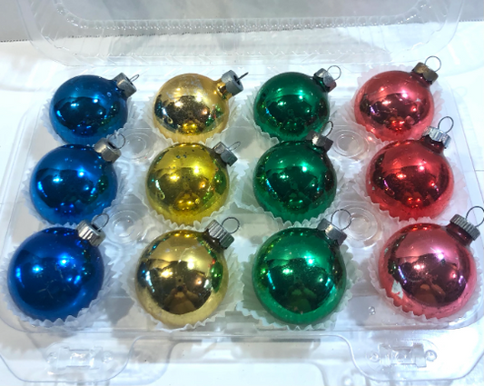 Vintage Shiny Brite Christmas Ornaments