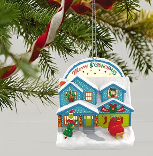 A Very Merry Grinchmas House Musical Hallmark Ornament