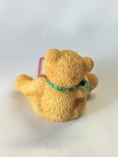 Vintage 1995 Cherished Teddies T is for Teddies Alphabet Bear Figurine