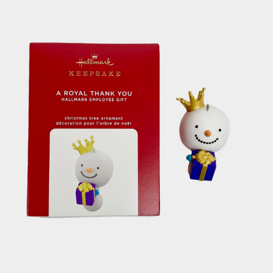 A Royal Thank You - Hallmark Keepsake Ornament 2020