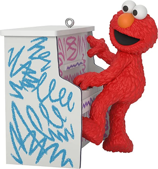 Elmo's Magic Piano - Hallmark Keepsake Ornament 2021