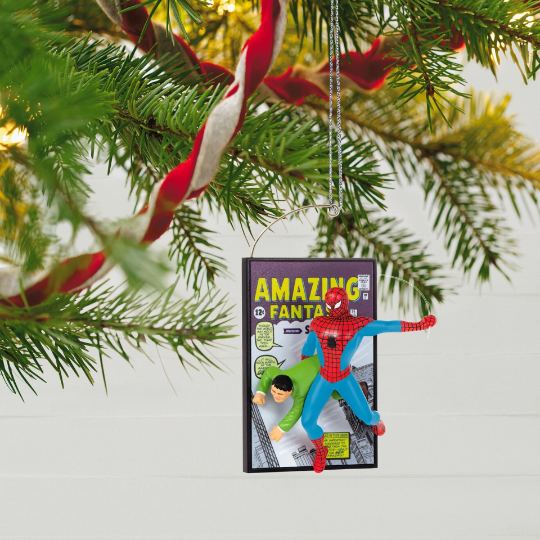 Amazing Fantasy Spiderman - Hallmark Keepsake Ornament 2022