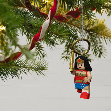 Lego Wonder Woman Mini-Figure - Hallmark Keepsake Ornament 2021