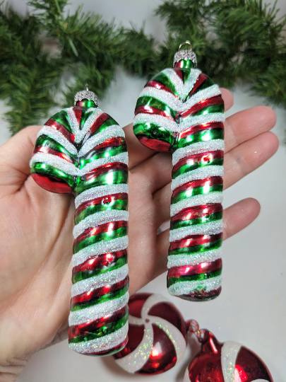 Vintage Candy Christmas Ornaments