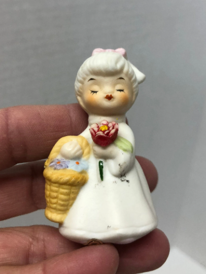 Vintage 1960's China Doll Figurines