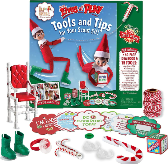 Christmas Elf at Play Set