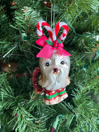 Shih Tzu Christmas Ornament