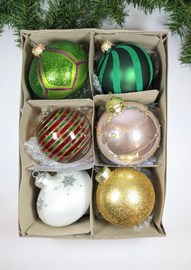 Vintage Large Christmas Ornaments