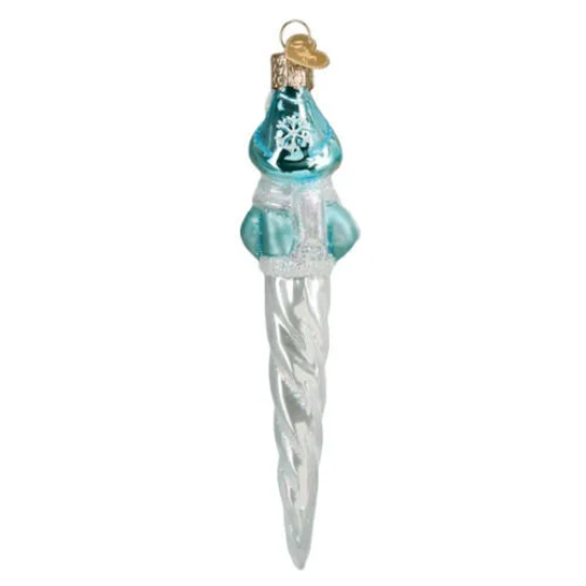 Frosty Elf Icicle Old World Christmas Glass Ornament