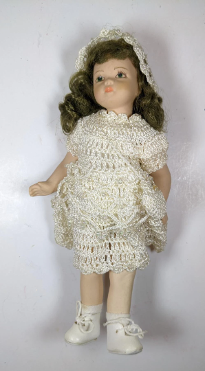 Vintage Delton Products Porcelain Doll