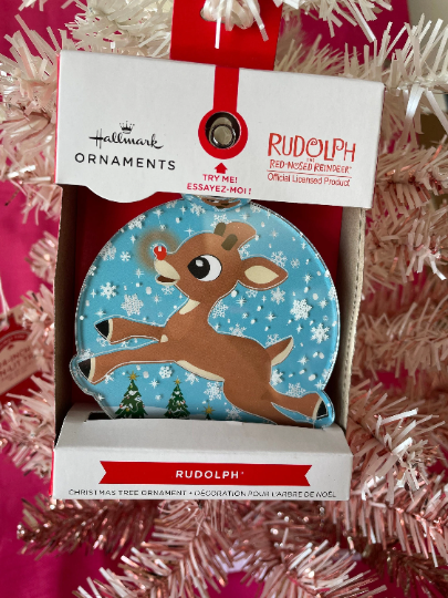 Rudolf the Red-Nosed Reindeer Light Up Ornament - Hallmark Keepsake Ornament 2021