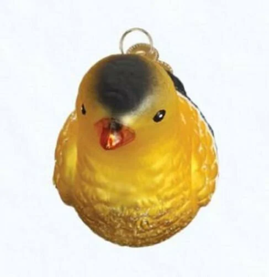 American Goldfinch Old World Christmas Bird Ornament